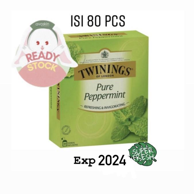 

Twinings Pure Peppermint 80 Tea Bag