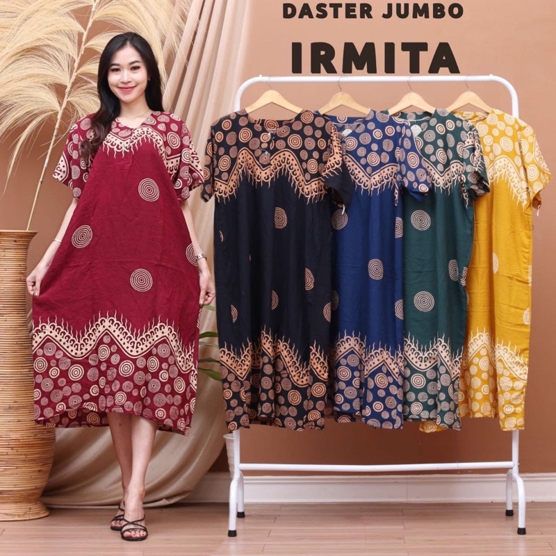 Daster Jumbo Lope Lope Baju Tidur Daster Dress Busui Viral Pekalongan Batik Best seller-DJ CABUT IRMITA