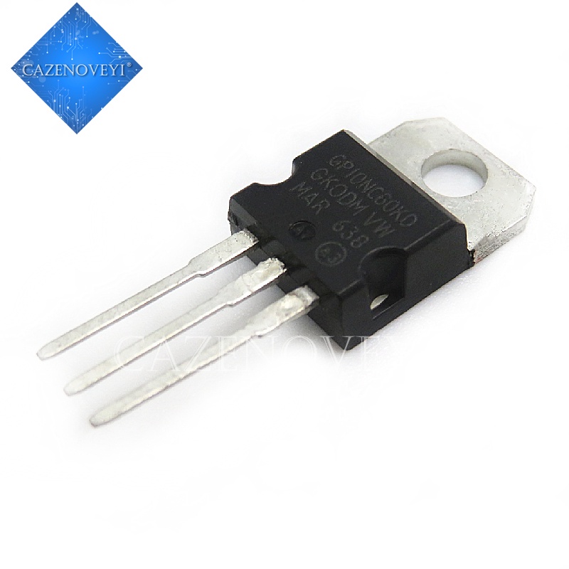 5pcs Ic Stgp10Nc60Kd Stgp10Nc60 10nc60 To-220 10a 600v