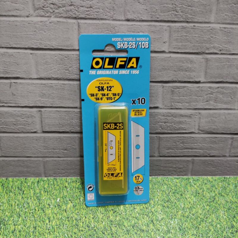 

Refill Spare blade for the All Stainless Steel knife SKB-2S/10B OLFA