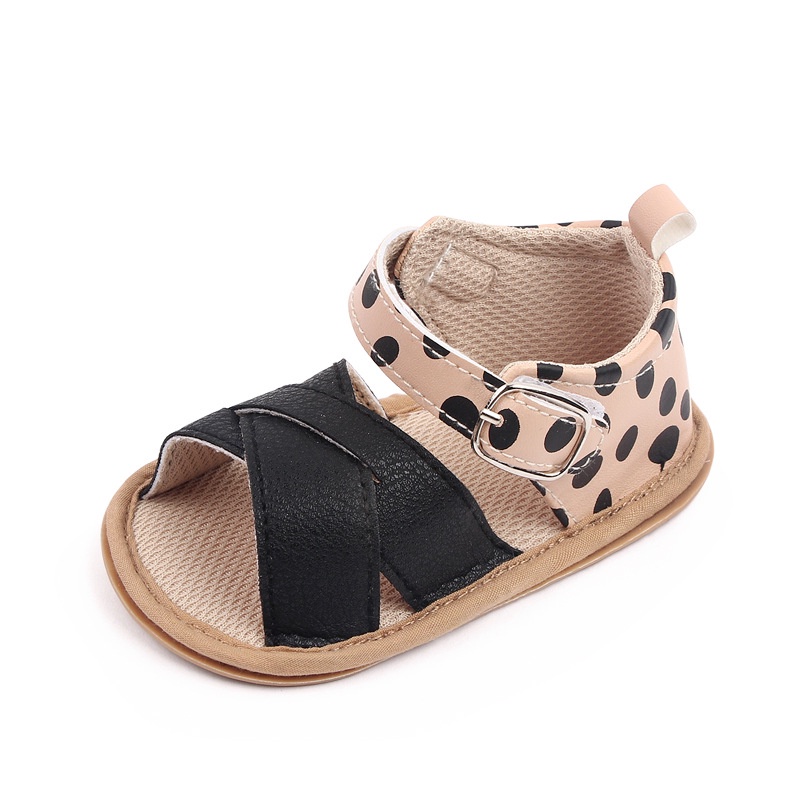 HappyOliver NUDE DOTTY Sepatu prewalker bayi dan anak perempuan newborn 0-18 bulan