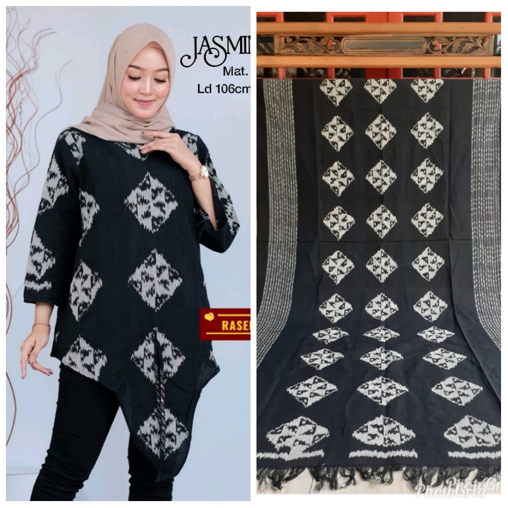 Kain Tenun Ikat Premium Troso Jepara 3 Shopee Indonesia