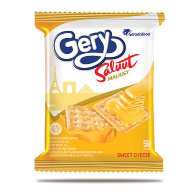 

Gery Saluut Malkist Keju Garudafood (ECER)