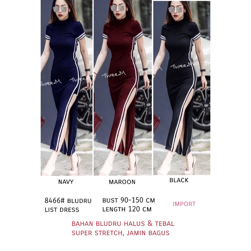 TM 466 dress bludru list import
