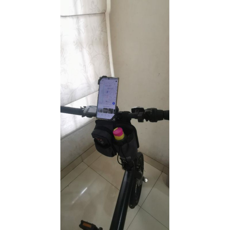 Holder sepeda universal bike holder for smartphone up to 6.8inch