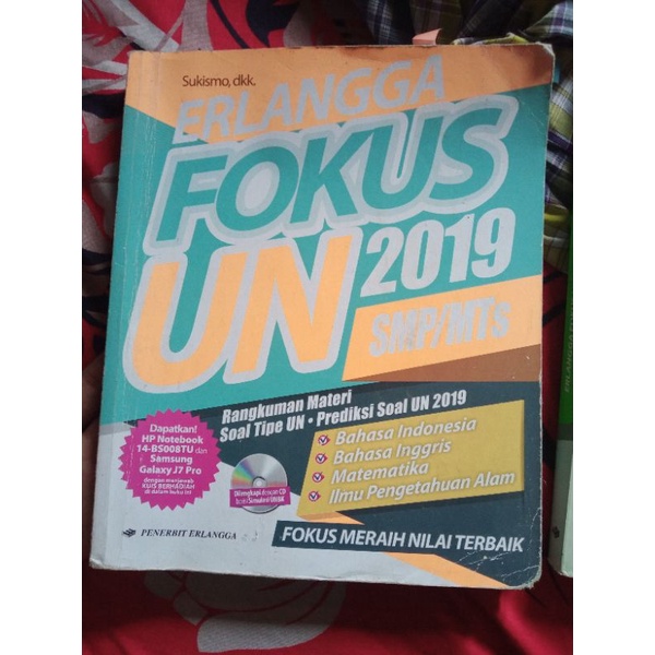 

Preloved Erlangga fokus un kelas 9 2019