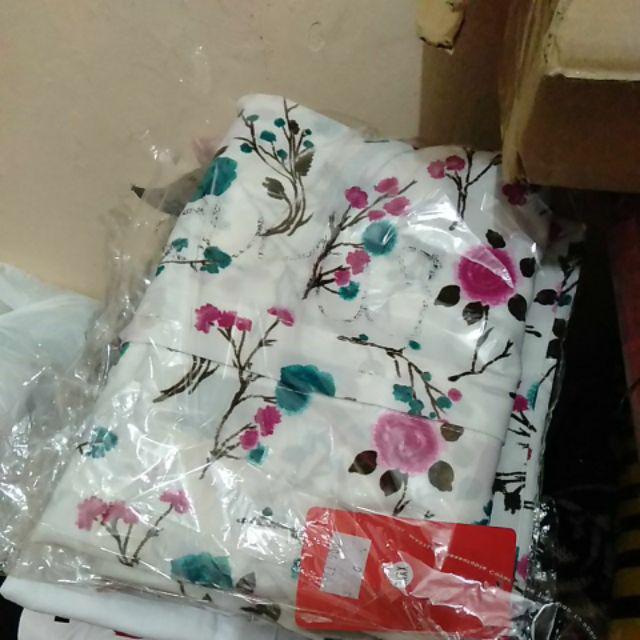 Kemeja Batik Fashion Motif Monocrome Semut Lengan Pendek