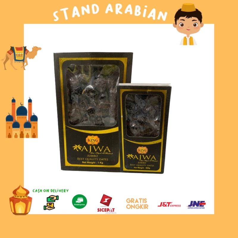 

Kurma Ajwa King 500gr/1kg EXCLUSIF