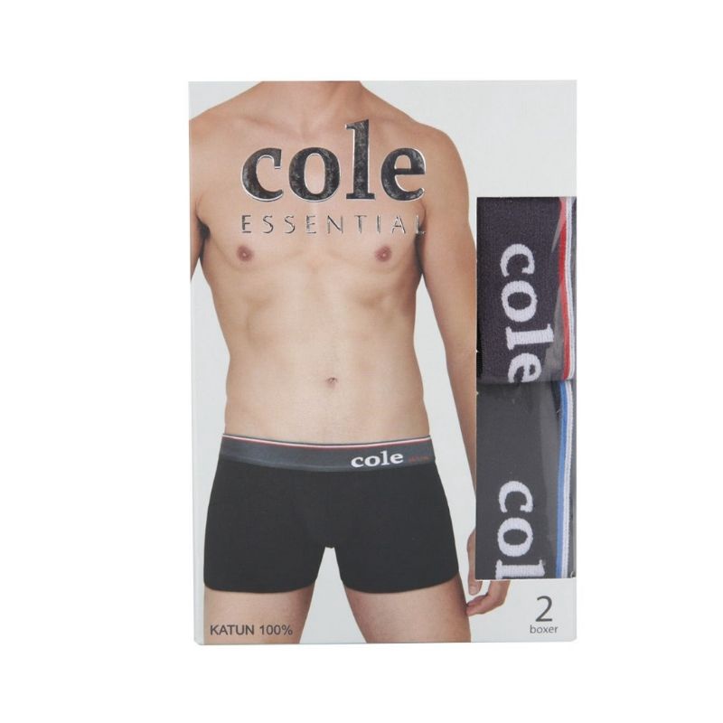 Cole Underwear Men - Boxer 2in1 Essential - Celana dalam pria isi 2