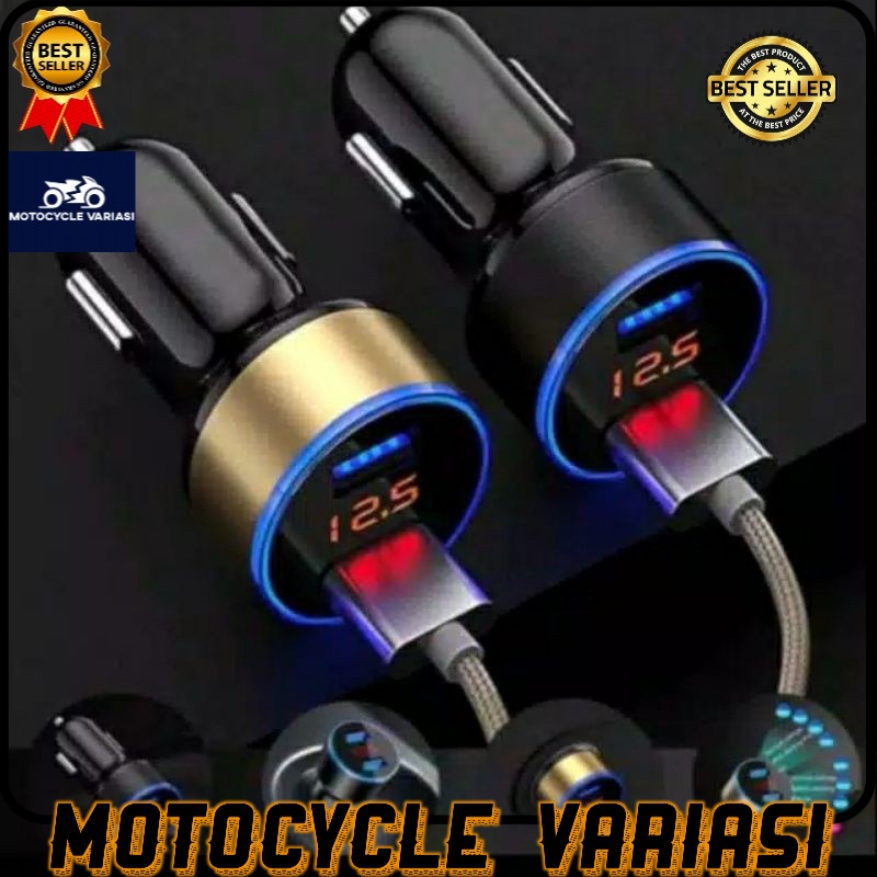 Voltmeter Charger hp nmax 2020 honda adv pcx scoopy genio aerox lexi beat 2020