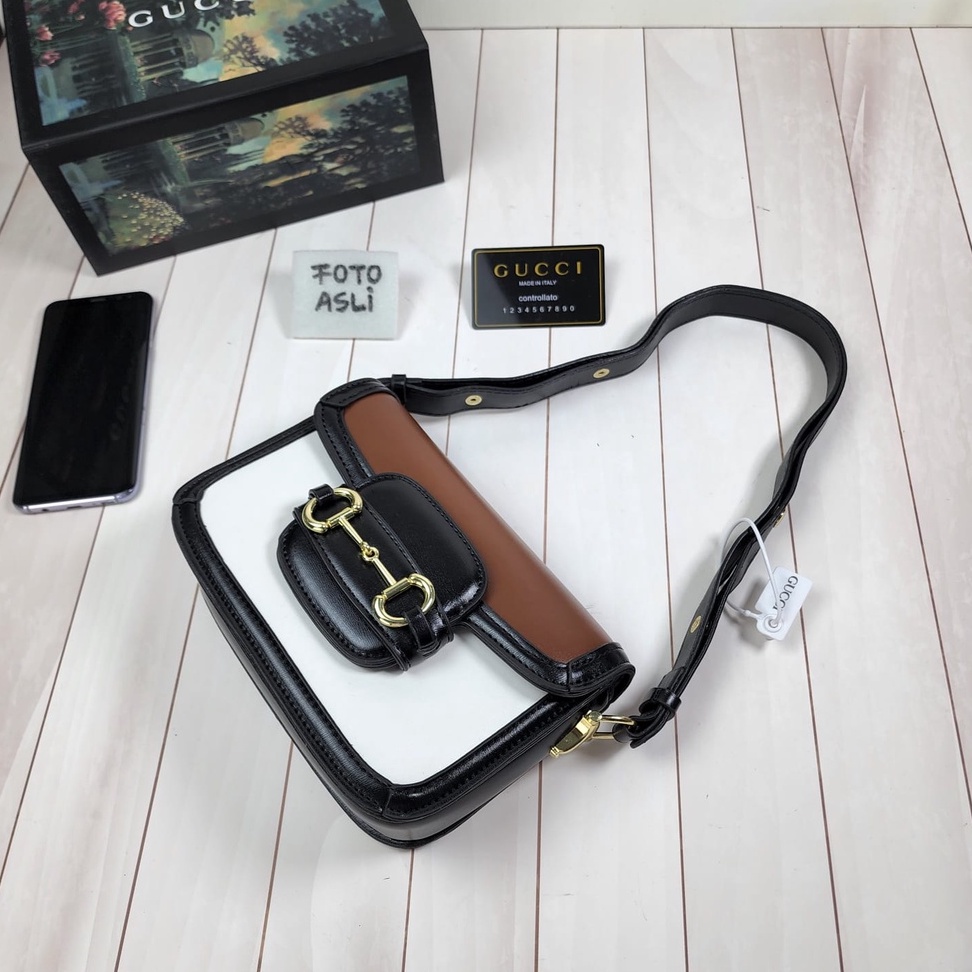 3992 Hòrsèbit Shoulder Bag ♡Free Sarung +BubbleWrap+Nomor Seri♡