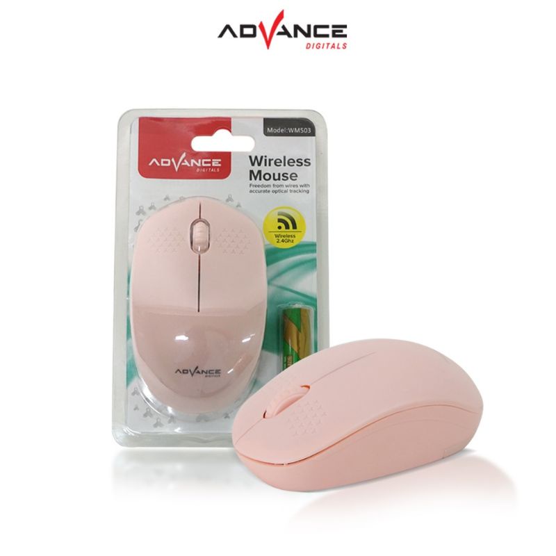 Mouse Wireless WM 503 Kursor Akurat Cocok untuk PC Laptop Original - Garansi 1 Tahun advance