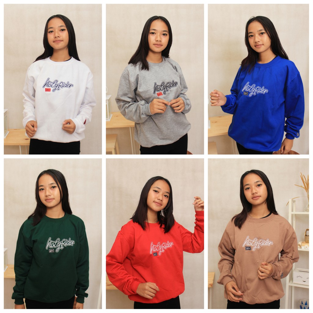 [ COD ] JPN HOLYRIDER SWEATER CRAWNECK // ORIGINAL SWEATER DISTRO BANDUNG [TM]