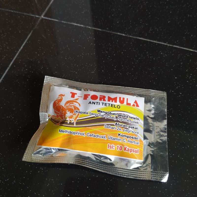 T FORMULA OBAT PENYAKIT TETELO UNTUK AYAM