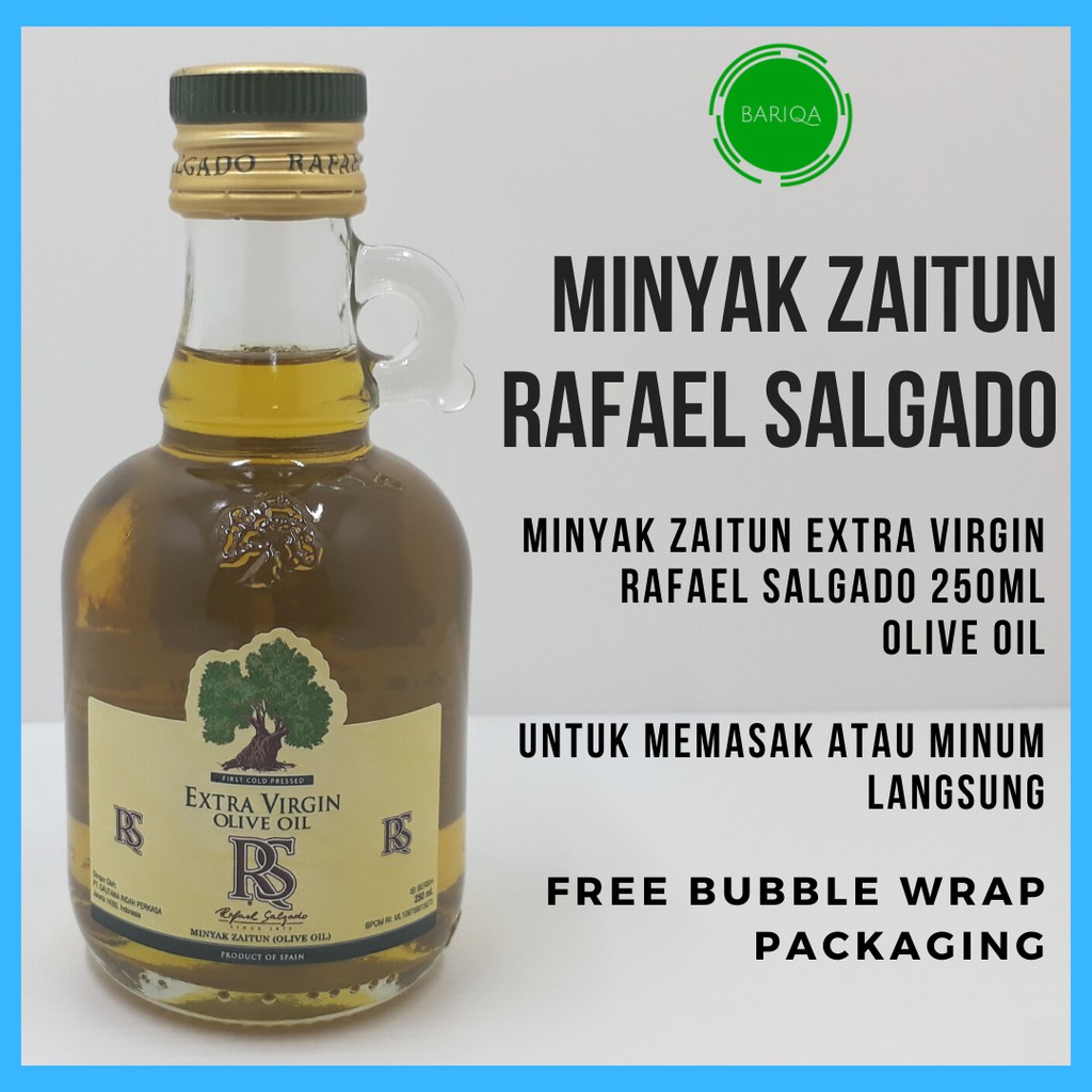 

MINYAK ZAITUN EXTRA VIRGIN RS RAFAEL SALGADO 250ML OLIVE OIL