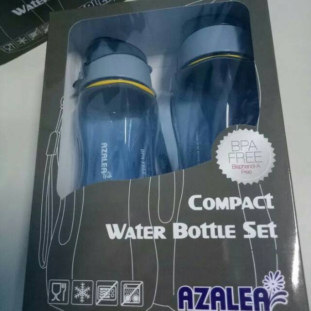 Botol Minum BPA Free - Komax Azalea Compact Water Bottle Set - Botol Minum Azalea