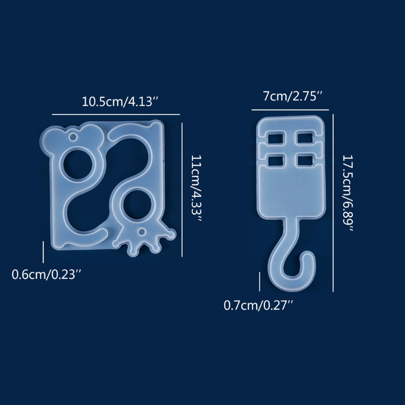 Siy Cetakan Gantungan Kunci Mobil Bahan Silikon Untuk Kerajinan Tangan Diy