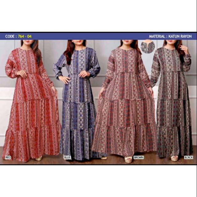 Gamis Viscose Rayon Import Premium jeehanfashion