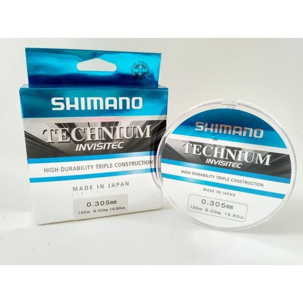 Senar Pancing Shimano Technium invisitec 150M 0.145mm - 0.405mm