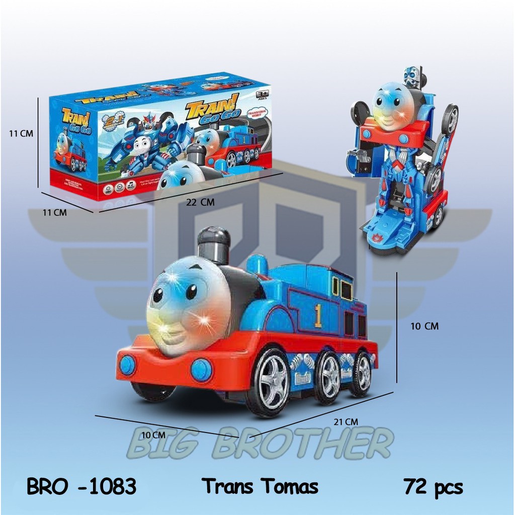 PROMO BRO1298 BRO1189 BRO1083 BRO1295 Mobilan Robot Transformer Thomas Train Mainan Anak BIGBROTHER