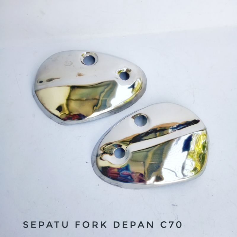 SEPATU FORK DEPAN HONDA C70 C50 ASTREA 800 STAR SUPER CUB CHROME