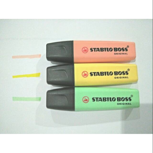 

Stabilo Boss Original warna pastel