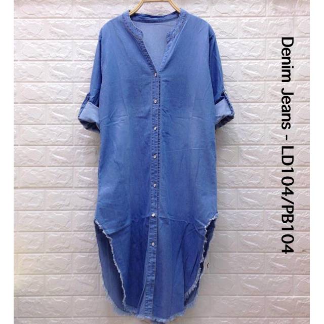 Tunik denim jeans
