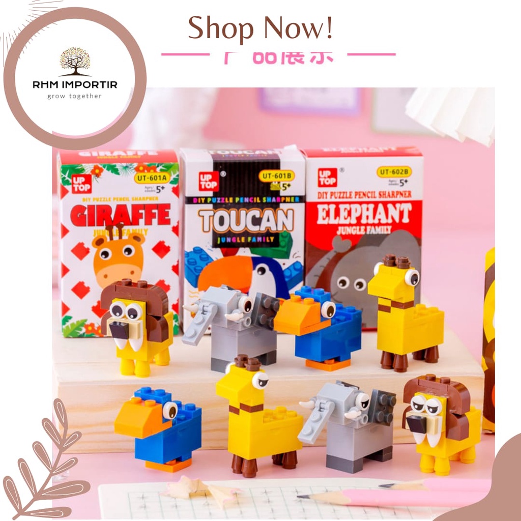 

rautan lego karakter hewan