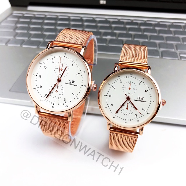 ［Ready Stock］Jam tangan couple rantai pasir Menenun kepadatan tinggi tali pasir  S1111