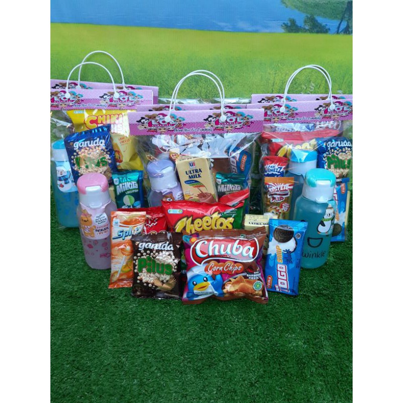 

Snack Ulang tahun Souvenir Goodiebag Goodie Bingkisan souvenir ultah bingkisan ulangtahun