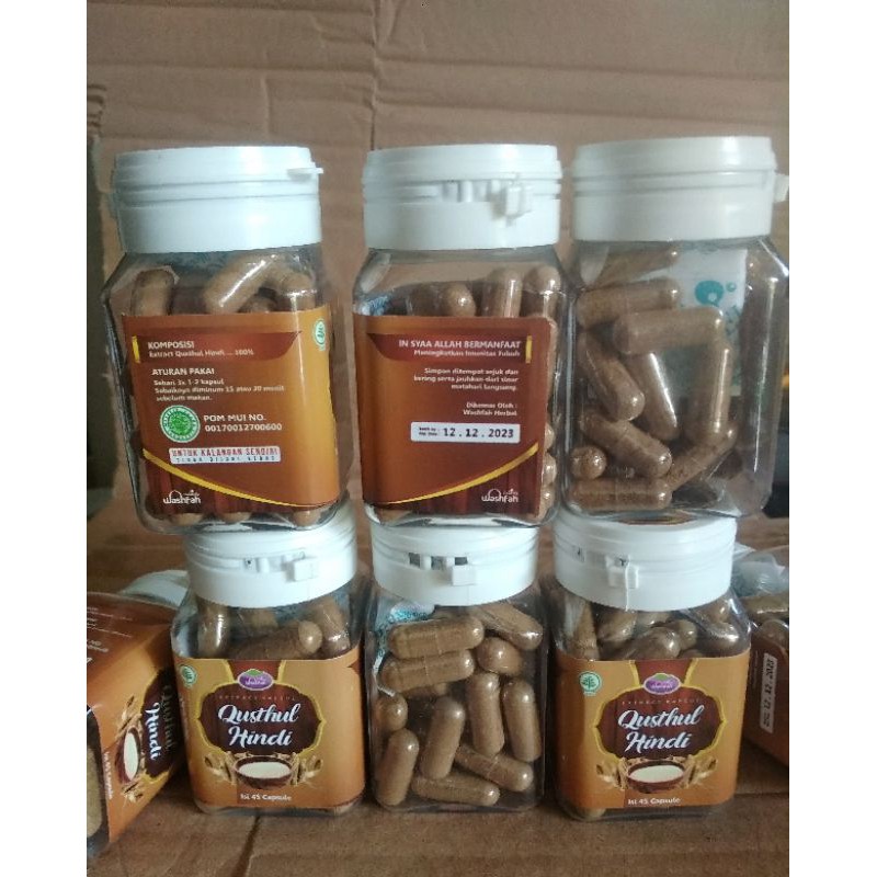 qusthul hindi 45 kapsul original