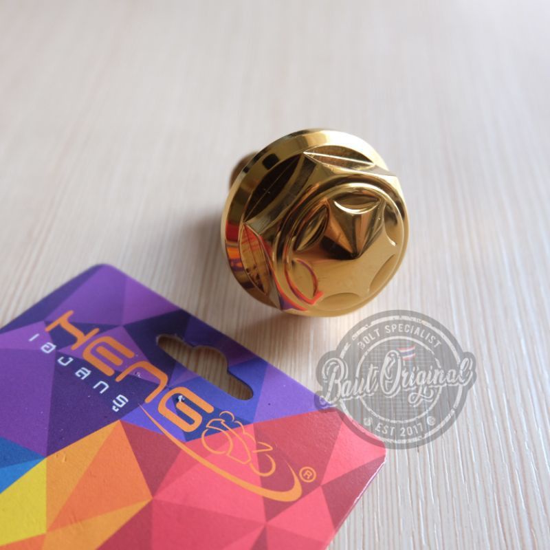 Baut probolt segitiga comstir ninja r gold original heng thailand