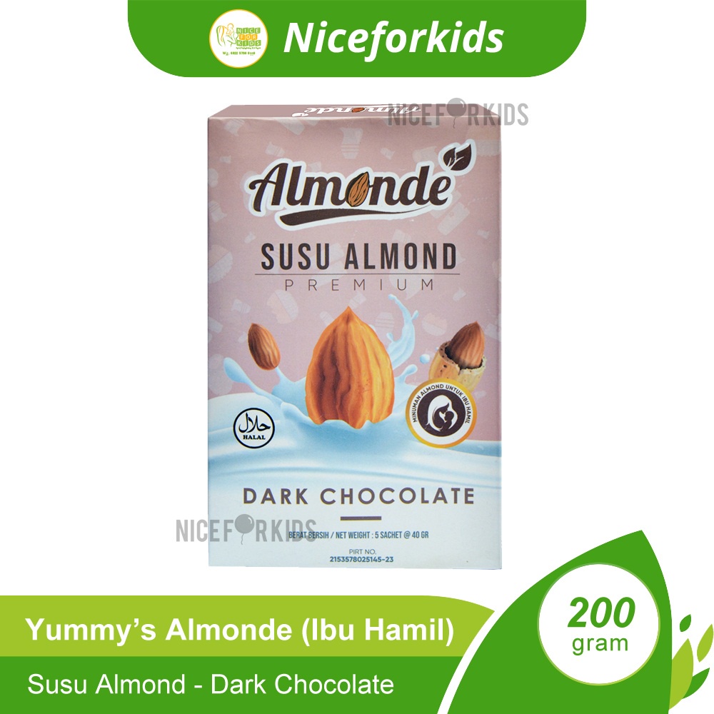 Yummy's Almonde Susu Almond Premium Minuman Ibu Hamil