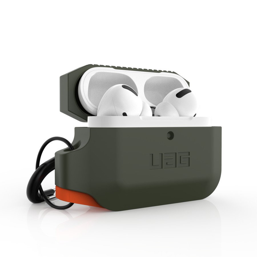 UAG AirPods Pro Case Silicone dengan Military Drop-Tested Standards Carabiner yang Dapat Dilepas