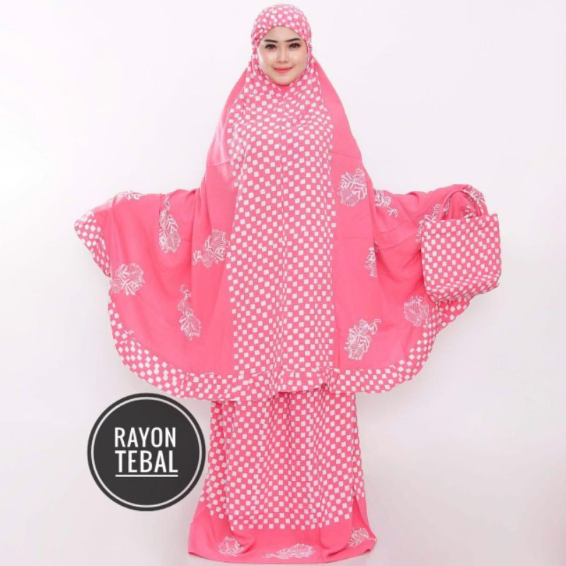 MUKENA Batik Cap Encim Khas Pekalongan