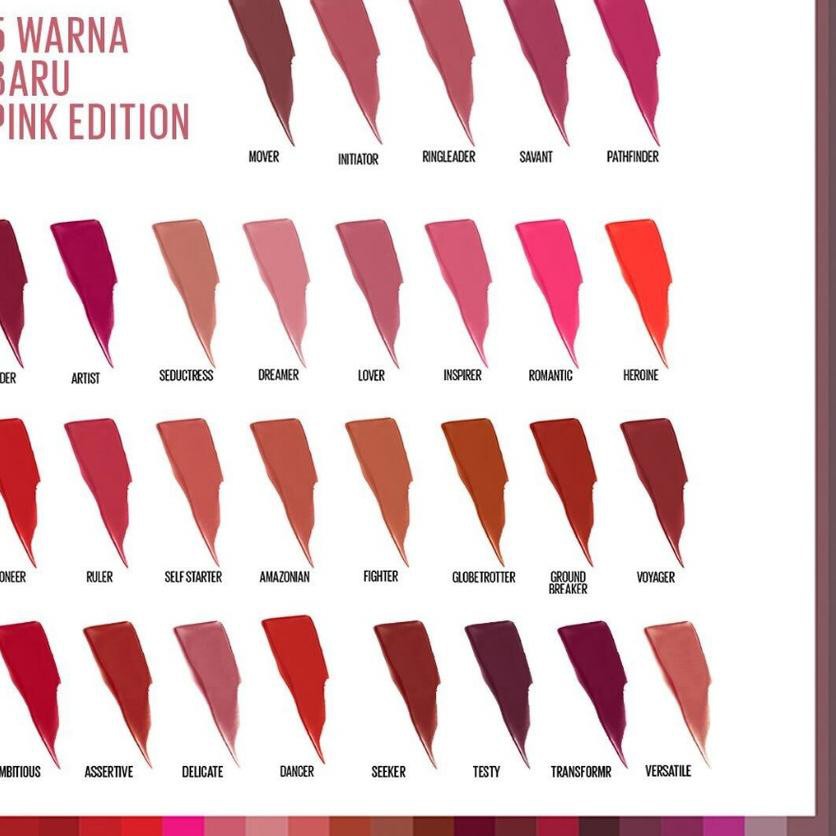 ۞ [TERSEDIA WARNA BARU] MAYBELLINE SUPERSTAY MATTE INK ♂