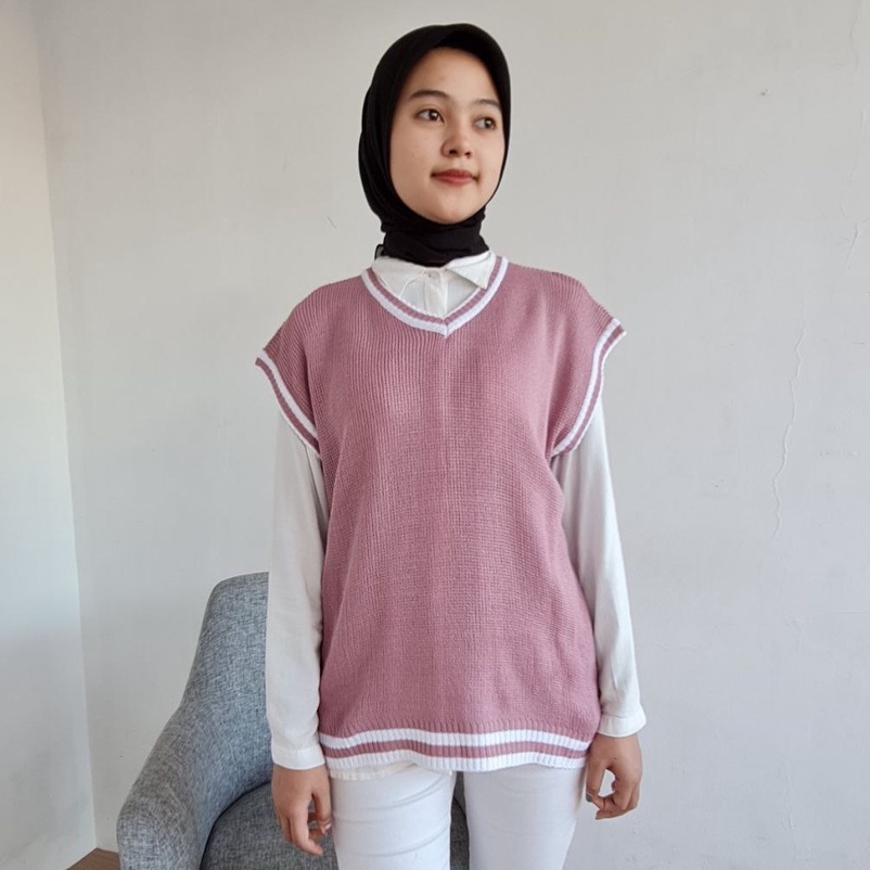 Nara Grosir - Pevita Vest | Fashion Terkini | Sweater Termurah