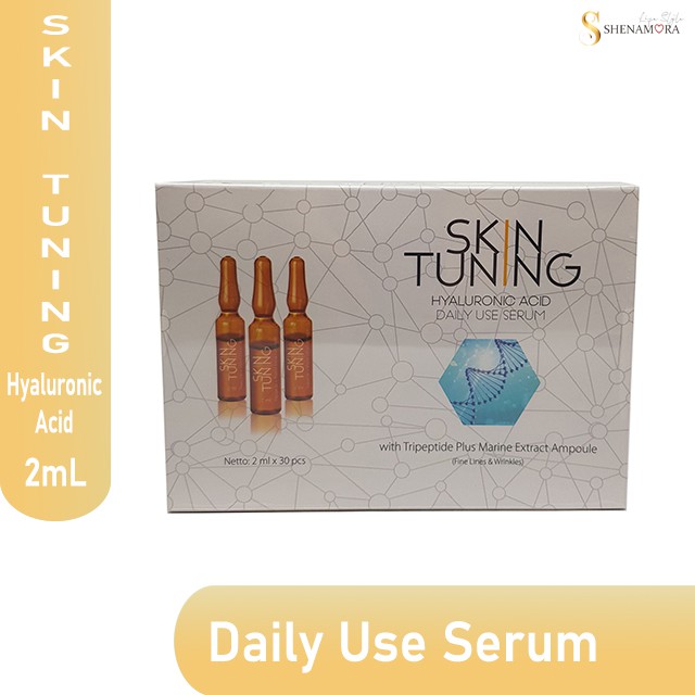 Skin Tuning with Tripeptide Plus Marine Extract Ampoule ( Isi 30 )