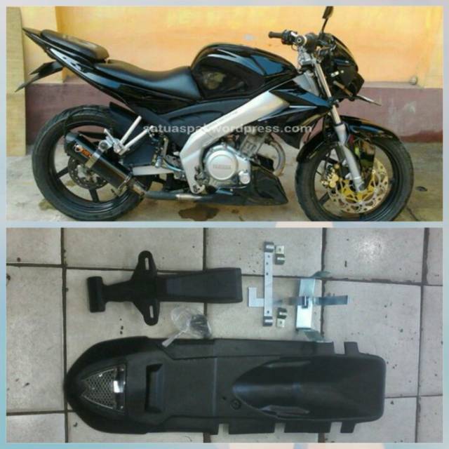 Undertail slancar VIXION OLD plus breket spakbor
