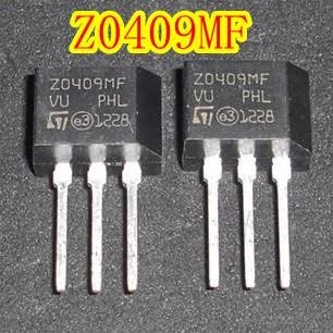 Z0409MF ZO409MF ST Triac To-202 4A 600V Thyristor Z0409 ZO4O9 MF box59