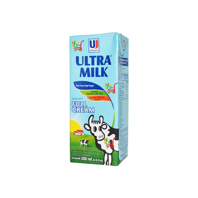 

Susu Ultra Milk full cream / cokelat UHT 200ml - Sembako Jogja