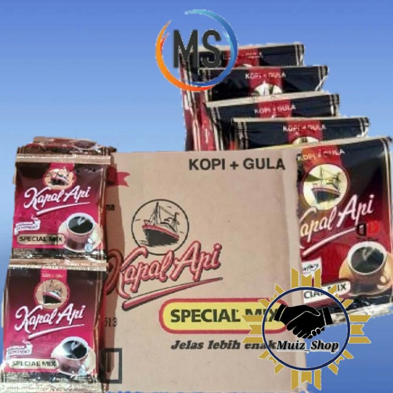 

Kopi Kapal Api Special Mix 25 Gram 1 Renteng 10 Sachet