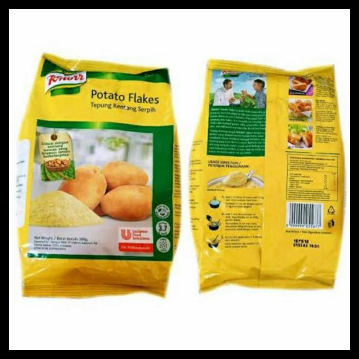 

TERBARUU!! Knorr Potato Flakes Tepung Kentang Serpih 500gr TERBARU