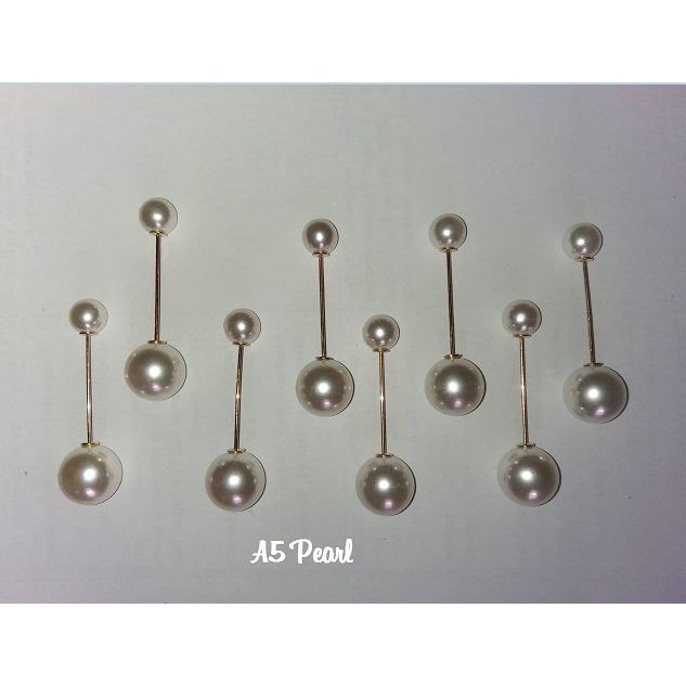 Mutiara Bros Korea Bros Pearl Pin Brooch Berlian Wanita Tuspin penjahit Aksesoris Fashion Murah