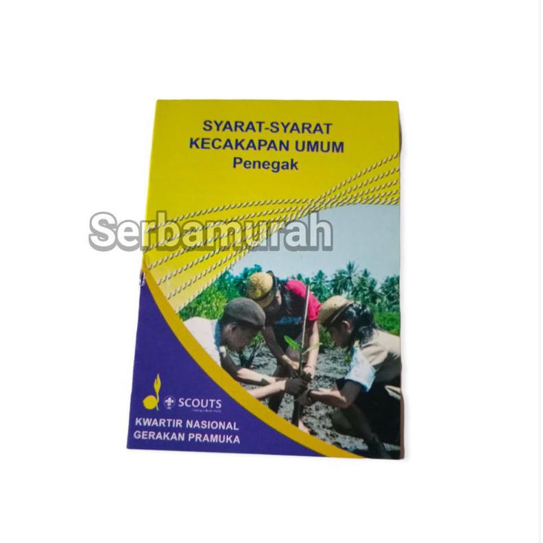 buku saku Pramuka buku syarat syarat kecakapan umum siaga penggalang penegak