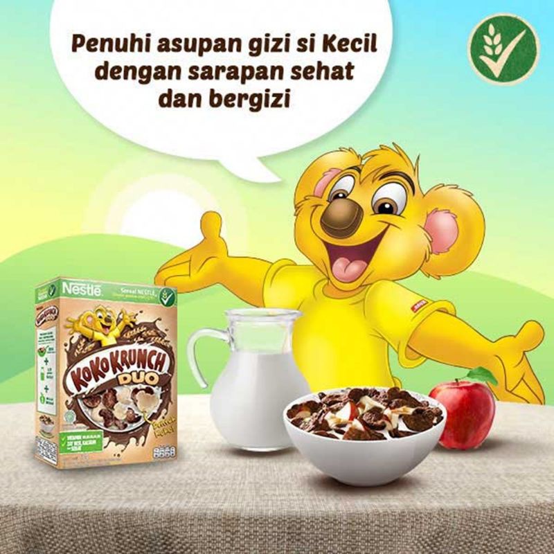 

Sereal Nestle Koko Krunch Duo Rasa Coklat 170gr
