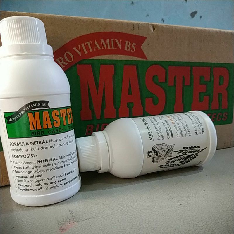 SHAMPO BURUNG MASTER ANTI KUTU/SAMPO DAUN SIRIH