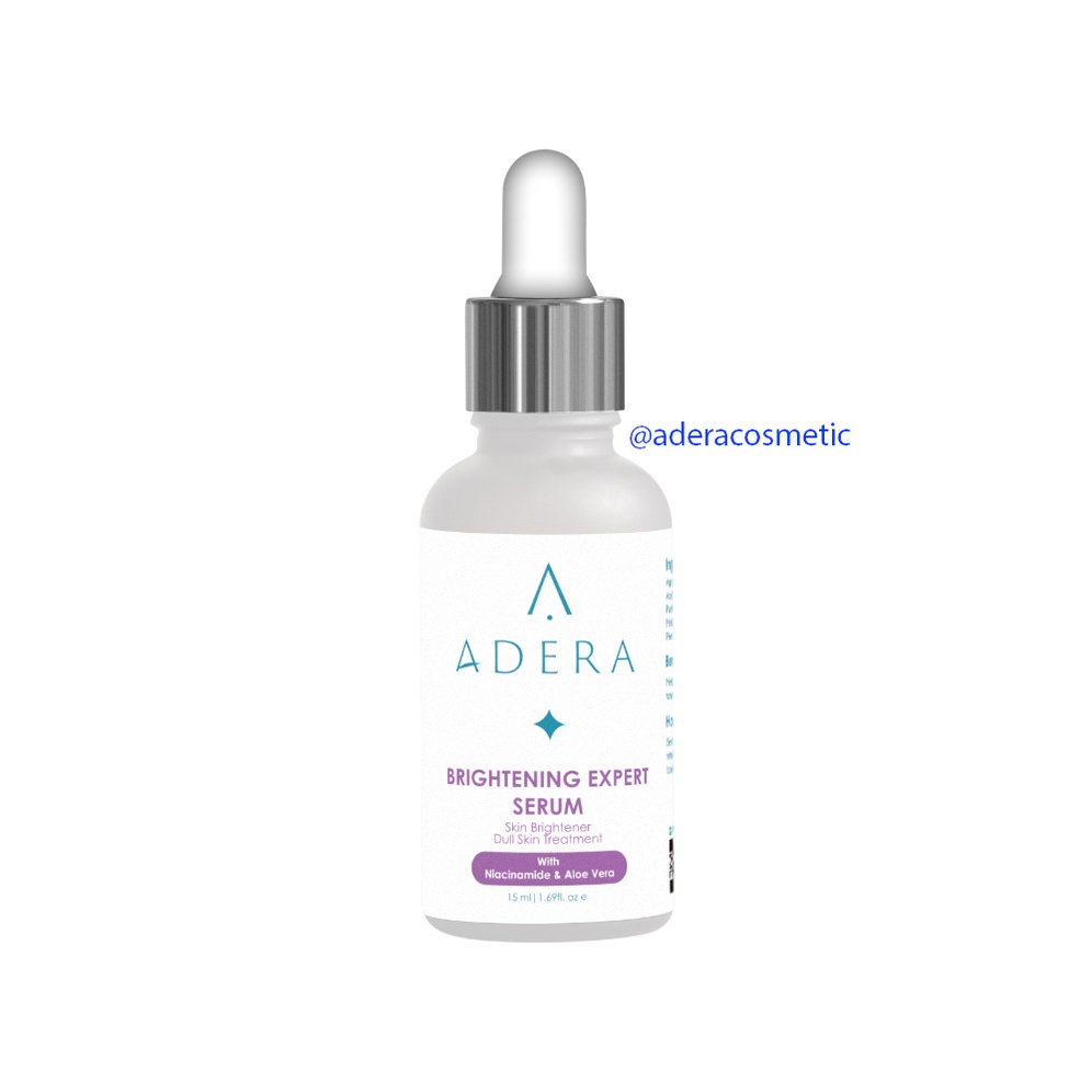 Adera Face Serum Wajah Original Glowing Putih Bersih Bebas Jerawat Kusam Flek Bintik Hitam ORIGINAL 100% sudah BPOM-BRIGHTENING