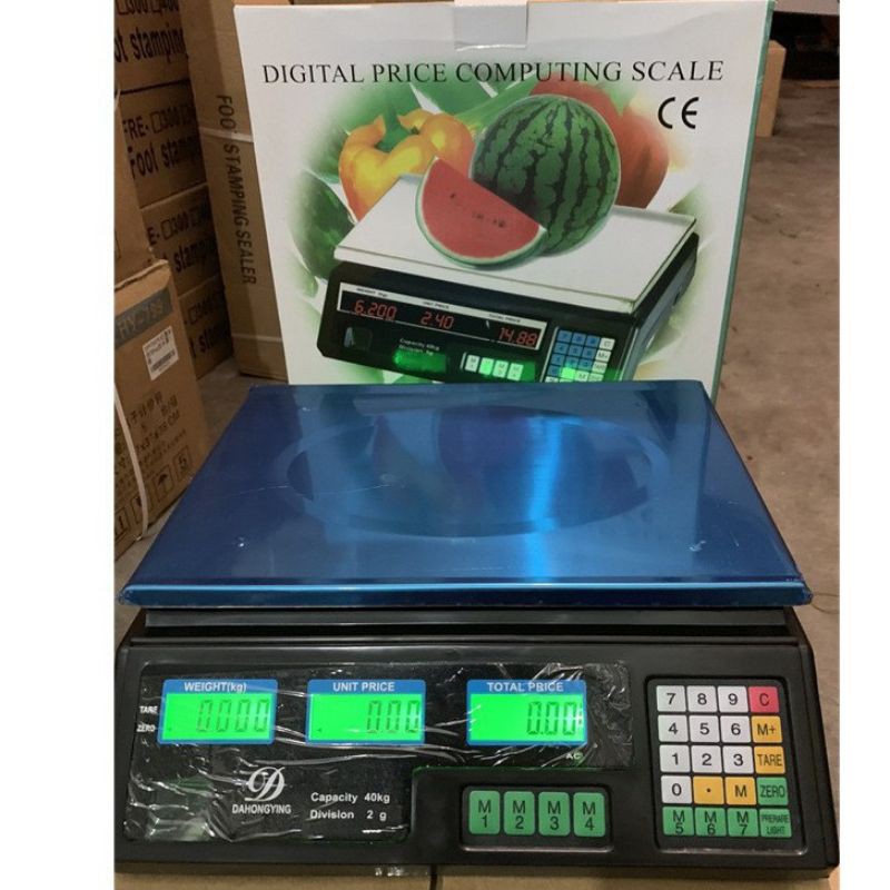 BS325 Digital Computing Scale 40kg Double Display / Timbangan Buah 40kg