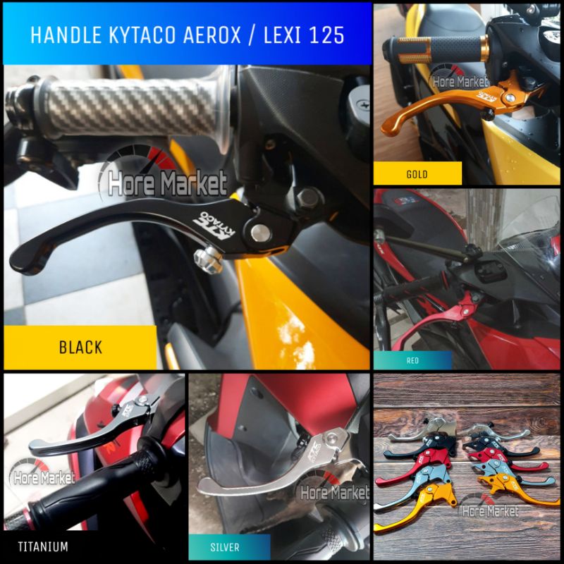 HANDLE REM KTC KYTACO AEROX 155 HANDLE REM KTC AEROX NEW CONNECTED 2021 HANDLE LEXI